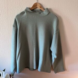 Madewell Beer Funnelneck top